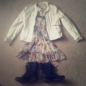 Hipster floral dress