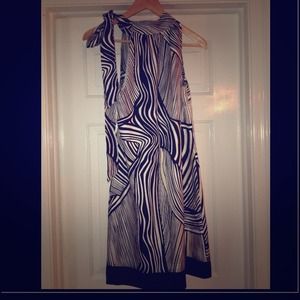 White House black market silky dress
