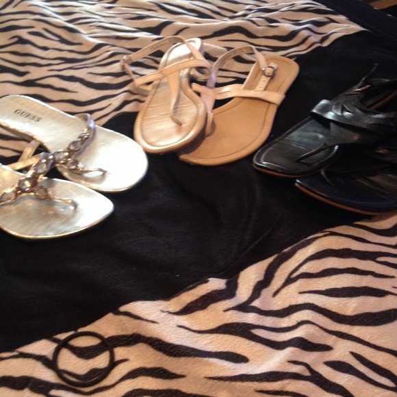 3 pair of summer sandals - Picture 1 of 1