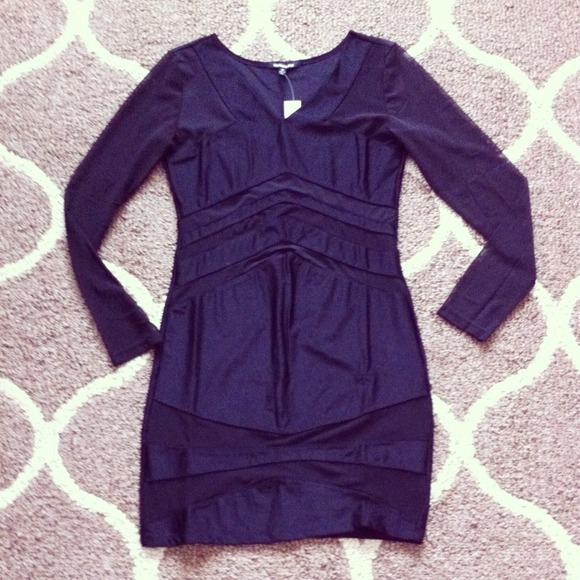 SOLD❗️Black Mesh Party Dress - Picture 2 of 2