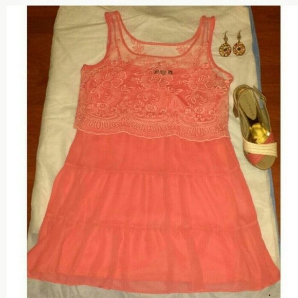 ? Clearance? ??  2X HP 5/3 ?? coral dress - Picture 4 of 4