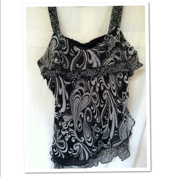 A-symmetrical top and leopard print dress