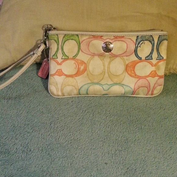 Coach wristlet