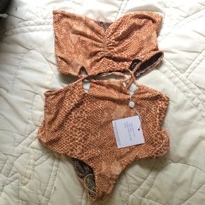Acacia Snakeskin Paris one piece
