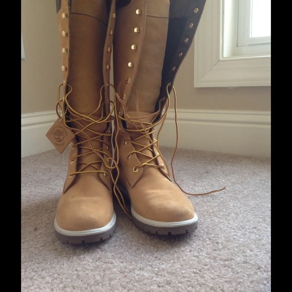 Timberland Lace up Rider Boots