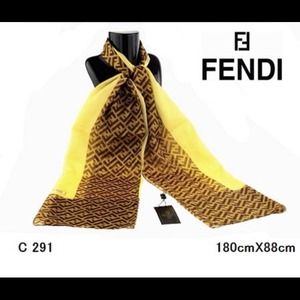 Silk fendi scarf