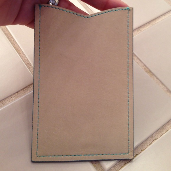 Leather iPhone & card holderš - Picture 2 of 3