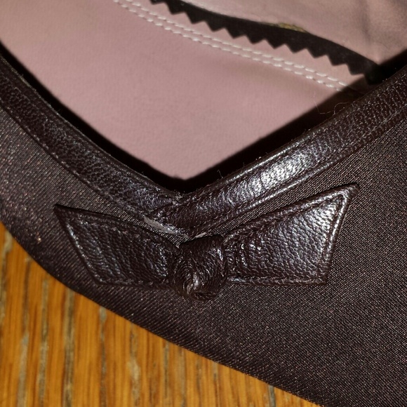 Naturalizer Gavin, Brown Fabric Heels - Picture 3 of 3