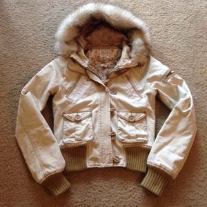 Vintage Abercrombie bomber jacket