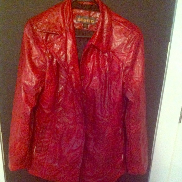 Red jacket