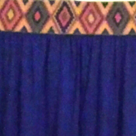 ✂ SOLD!!✂ 🎉 2X HP  🎉 Bluehigh low maxi skirt - Picture 3 of 3