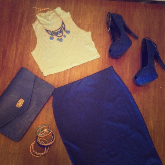 🔱Fabulous Find🔱Mint Crop Top - Picture 1 of 3