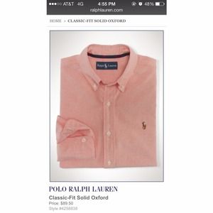 Polo Ralph Lauren Button Up NWOT