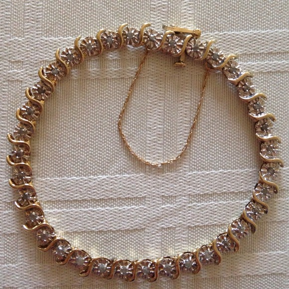 10k tennis bracelet