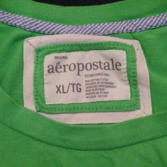 Green Aeropostale shirt - Picture 2 of 2