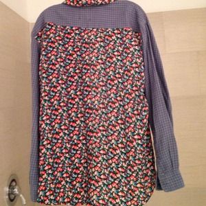 LF blue flannel