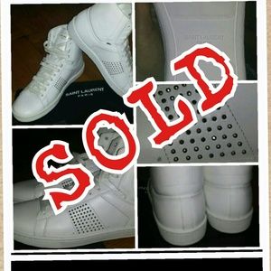 YSL HIGH TOP RHINESTONE KICKS