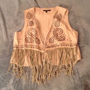 Country fringe vest