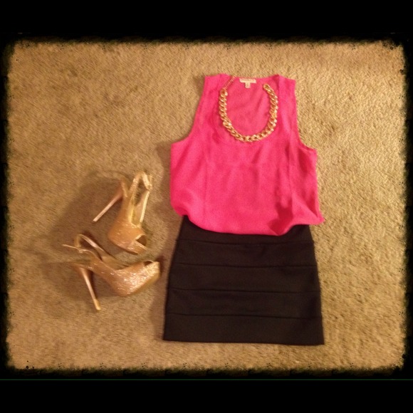 Pink top