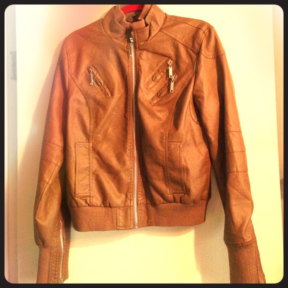 🚫sold🚫Faux leather jacket
