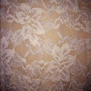 Lace Front Quarter Sleeve Shirt!