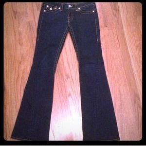 *SOLD*True Religion dark wash Joey jeans