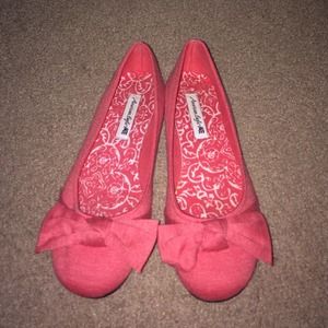 Pink Bow Flats!