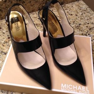 Michael kors black heels