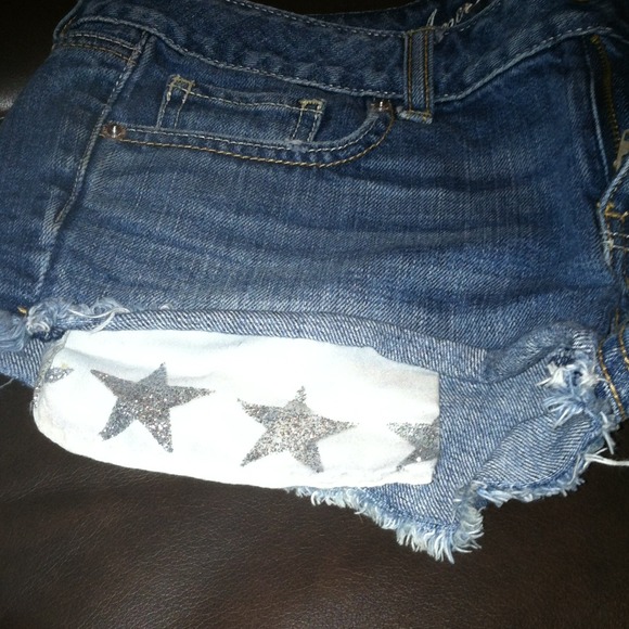American eagle cut off shorts