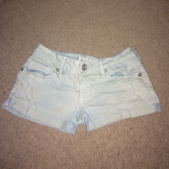 Pacsun Light Blue Shorts - Picture 1 of 2