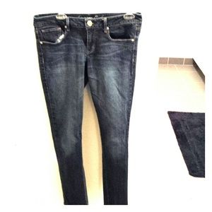 A&E jeans, H&M leopard dress, F21 rose tunic