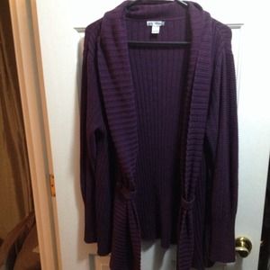 Purple sweater