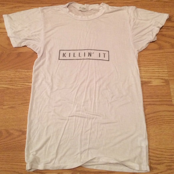 ❌Sold❌Brandy melville killin it graphic tee shirt