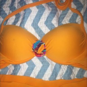 Adorable orange bathing suite