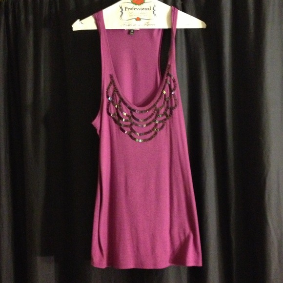 Fuchsia tank top