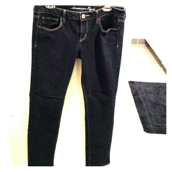American Eagle skinny jeans.