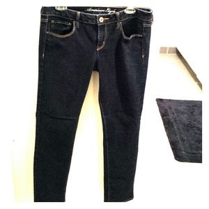 American Eagle skinny jeans.