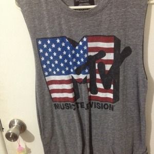 MTV muscle tee from forever 21