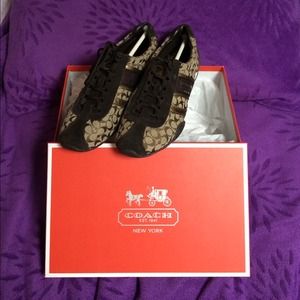 Khaki COACH Sneakers