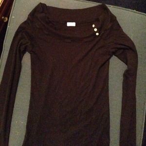 Splendid. Black long sleeve shirt. Worn once!