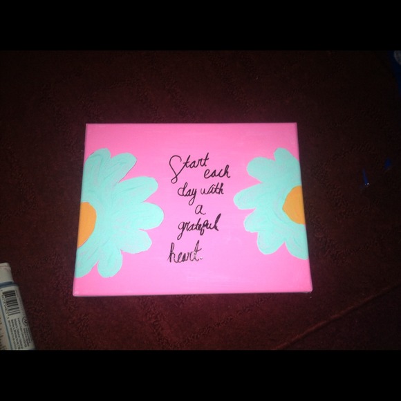 Flower canvas