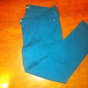 Teal Blue Old Navy Sweetheart Jeans size 18