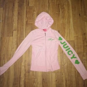 Light pink juicy angel track suit