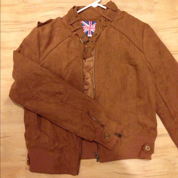 Cute suede jacket