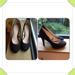 H&M black high heels