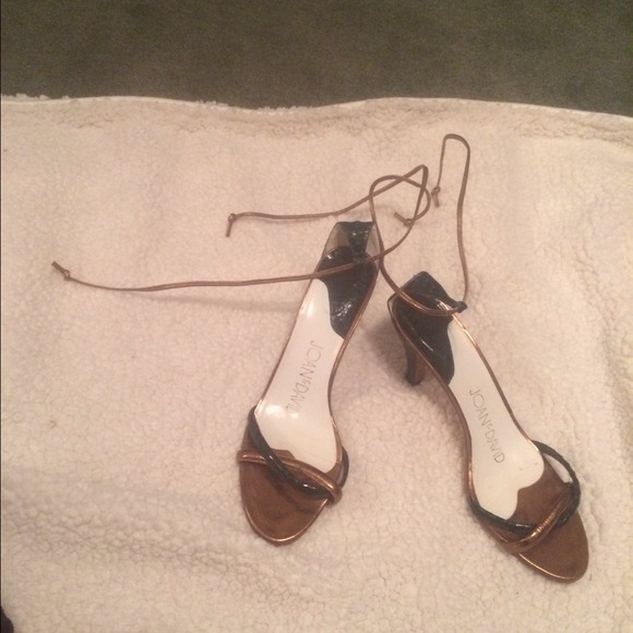 VINTAGE!!!Ankle Lace Up Sandals from the 70's - Picture 3 of 4
