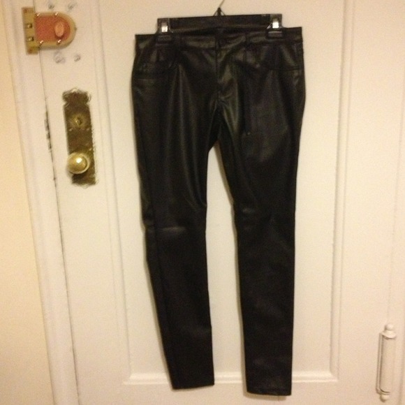 Klique B faux-leather pants, brand new, size 7