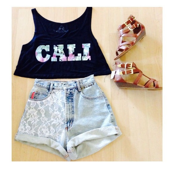 Highwaisted shorts