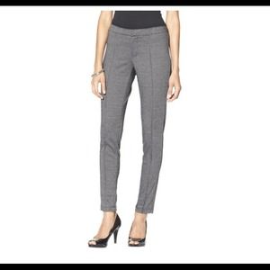 Merona jacquard ankle ponte pants.
