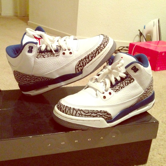 Air Jordan 3's True Blues